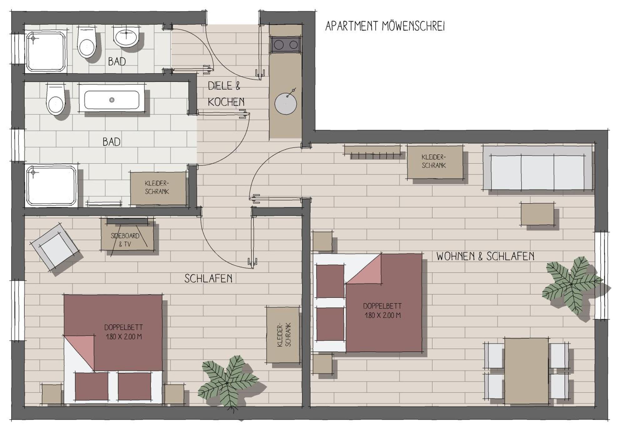 Apartmenthaus Moewenschrei Wyspa Poel Zewnętrze zdjęcie